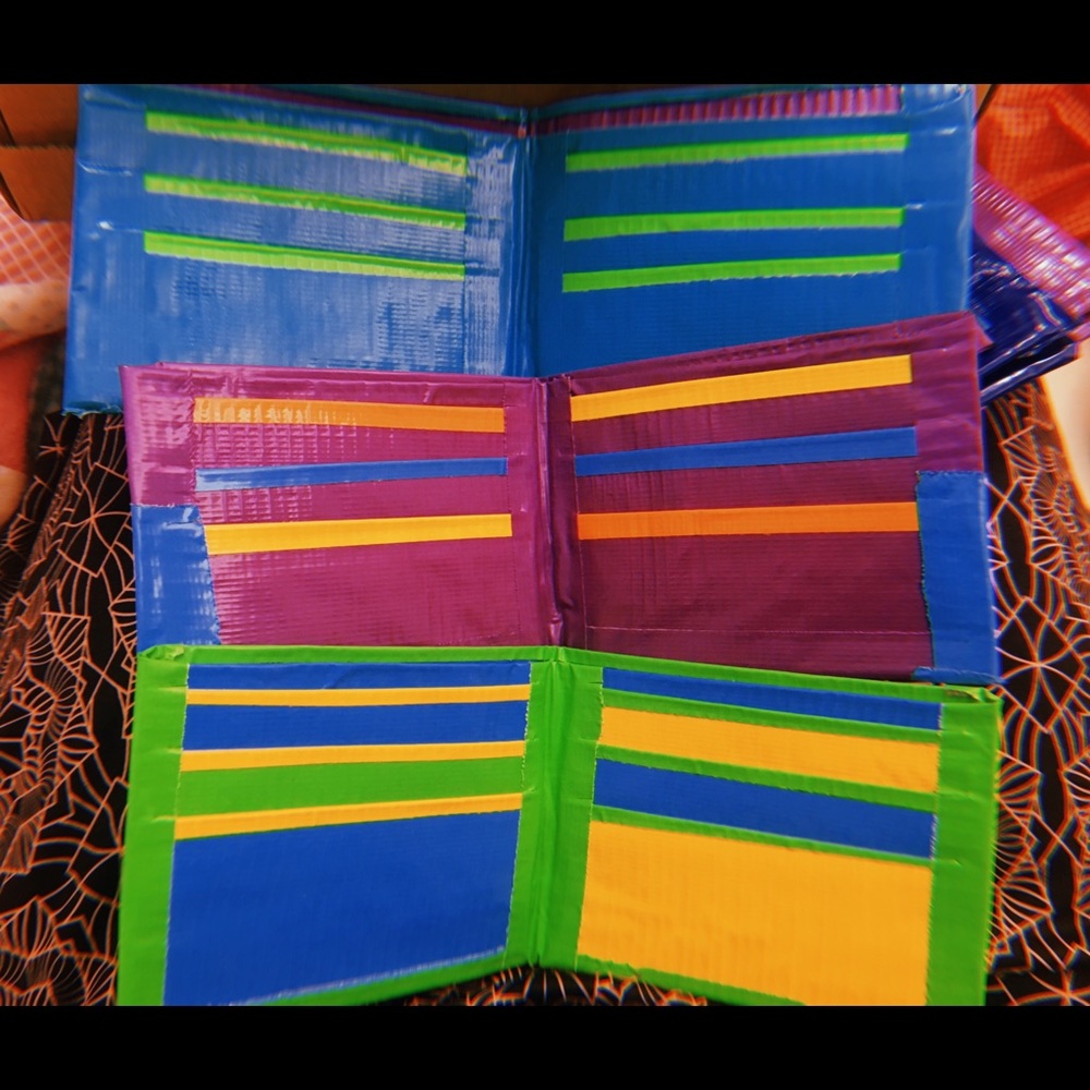 Handmade Duct-tape wallets
